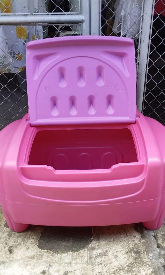 Pre loved original Little Tikes pink toy chest Babies Kids