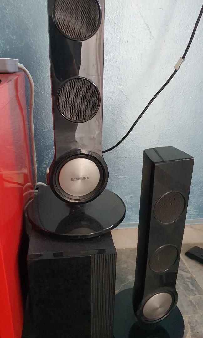samsung 5 1 surround sound speakers not