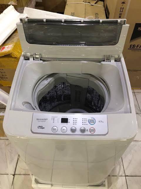 Sharp Fully Auto Top Load Washing Machine Tv Home Appliances Washing Machines And Dryers On Carousell