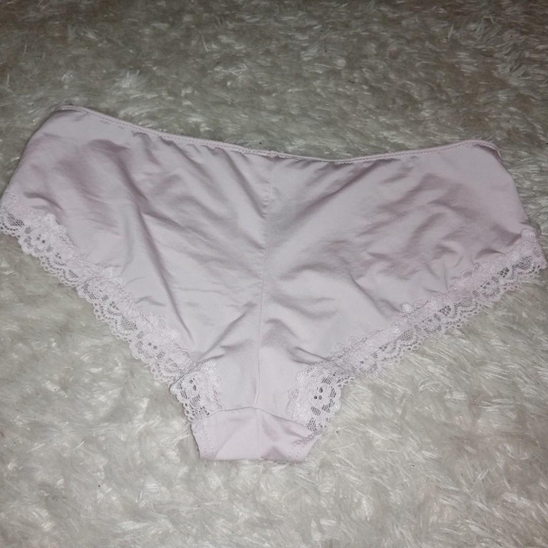 Inance Perfect Wife Cheeky Panty - Pink with White Dots-P883