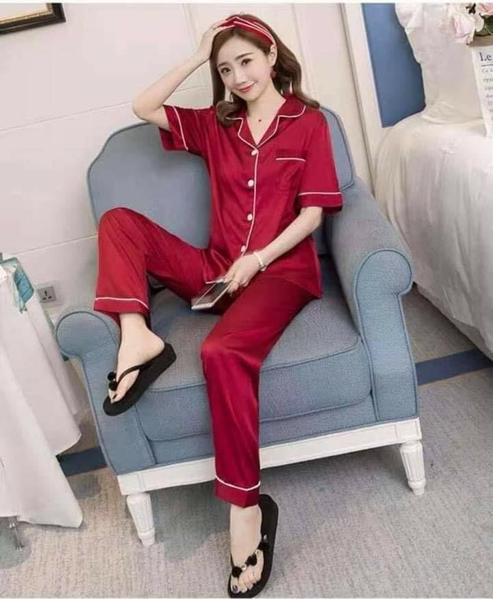 Pajama silk terno clearance