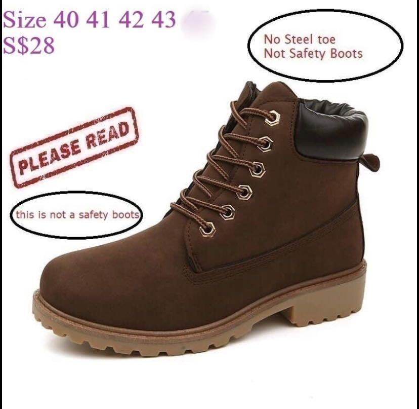 brown casual boots