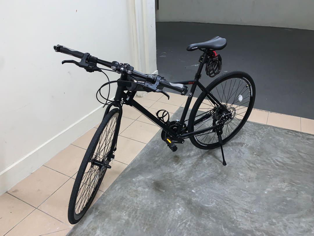 Straight handle top bike