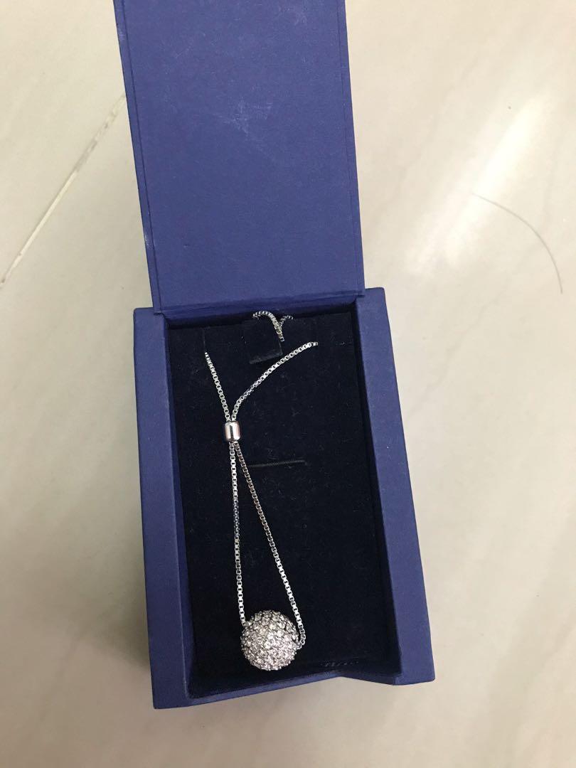 Swarovski discount ball necklace