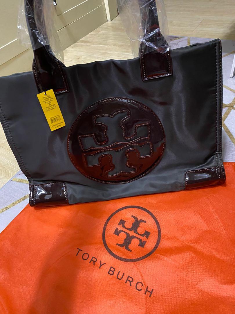 Tory Burch Ella tote Patent Large, Luxury, Bags & Wallets on Carousell