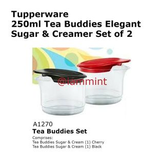 Tupperware 250 ml Cubix Cubic Mini Rectangular Container Set of 4 ...