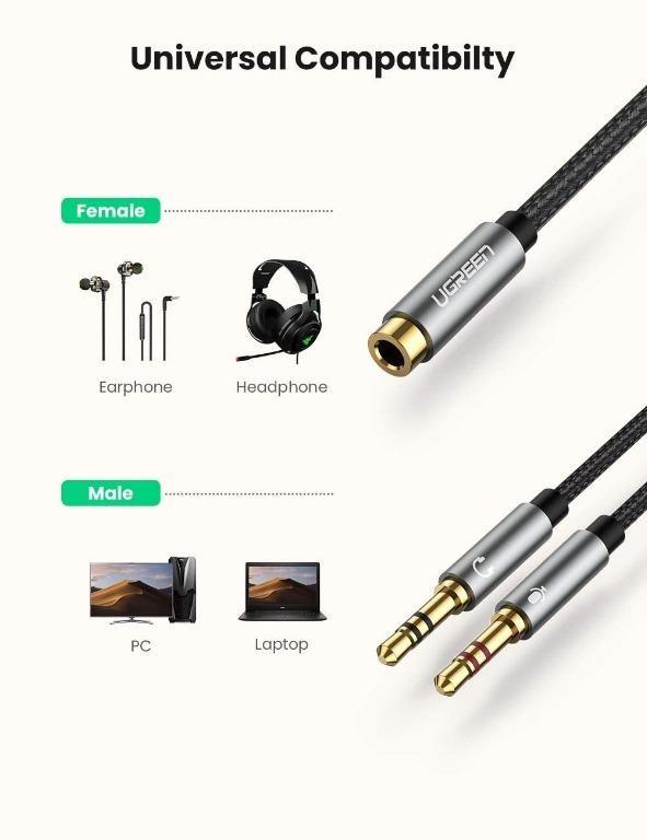 headset mic adapter for pc