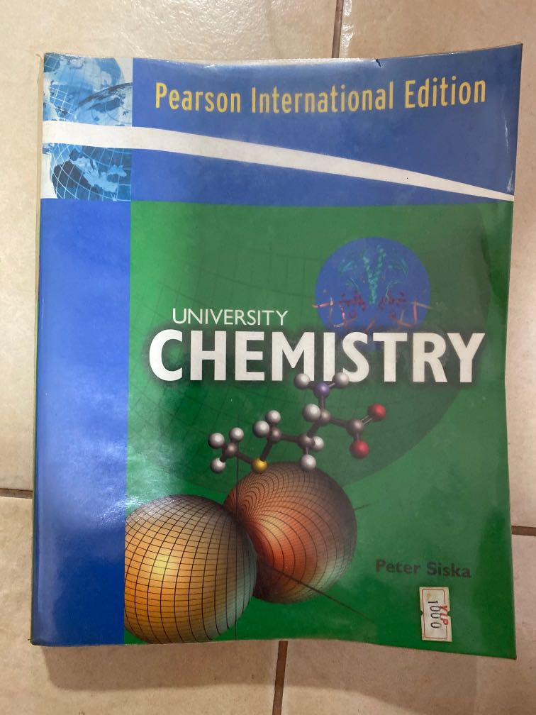 University Chemistry, Hobbies & Toys, Books & Magazines, Assessment