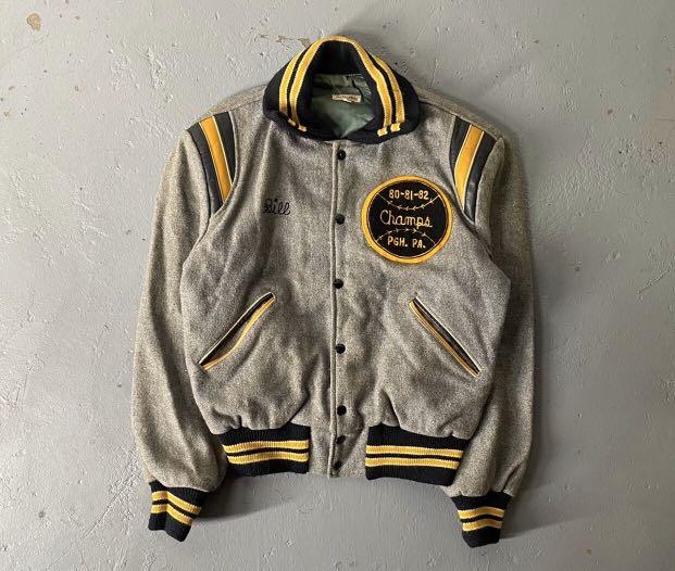 80s baseball jacket