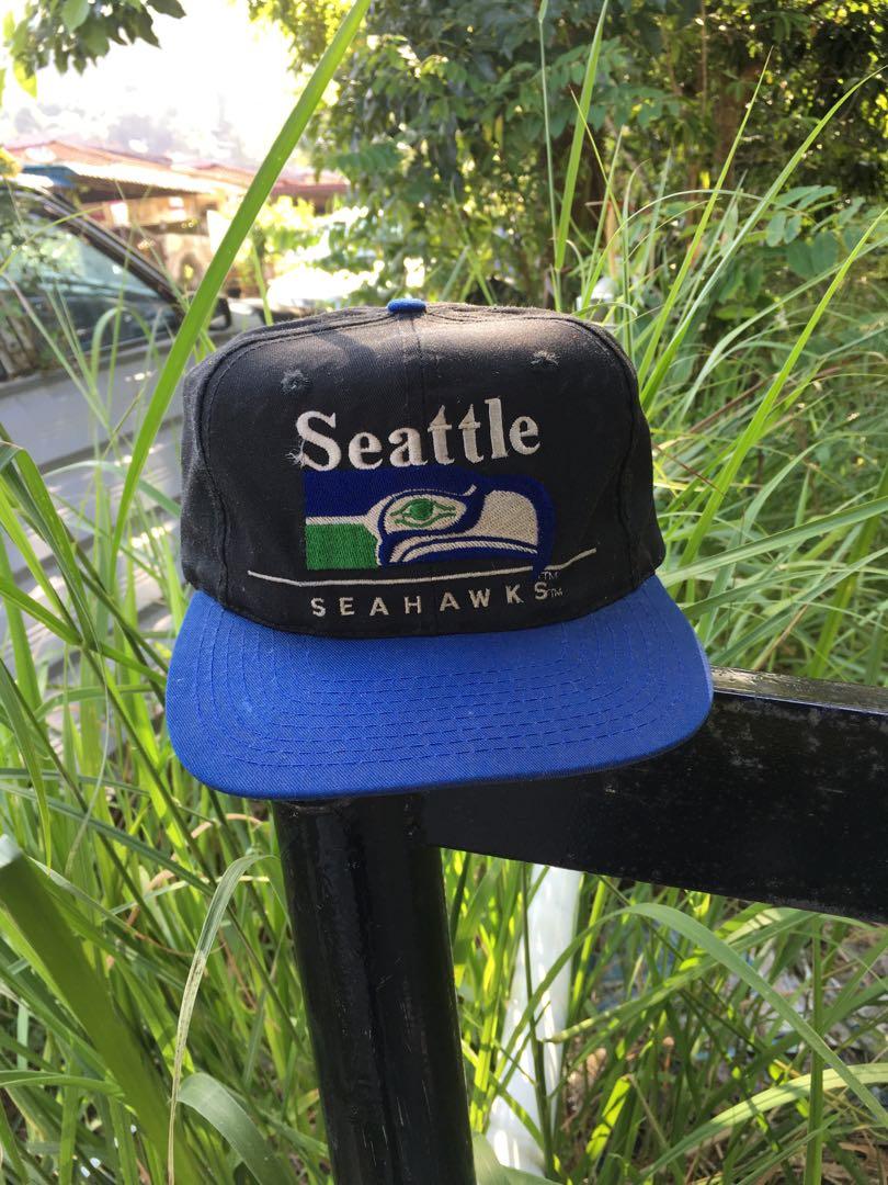 Vintage Seattle Seahawks Nfl Hat Cap Men S Fashion Accessories Caps Hats On Carousell