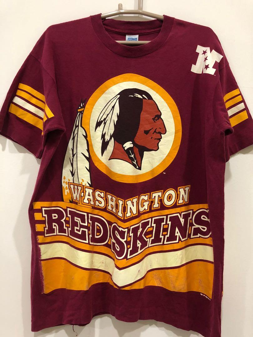 VTG Salem 90s Washington Redskins NFL T Shirt Size XL