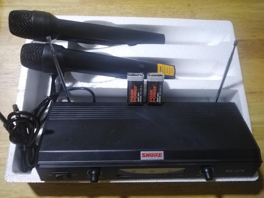 Wireless microphone dual wireless mic (Category: Microphones) located in Quezon City. Submitted by smithwarren46 (Listing ID 1069005498, Image 1). Description: Brandnew P1000 #wirelessmic Inside the box 1 reciever with antenna 2 handheld wireless microphone 2 9volt battery 1 cable. Easy to install. For singing, house karaoke ,etc Pick up lagro Q.c or via delivery service rider po. More item for sale.. like or follow my page #BSAonlinestore https: