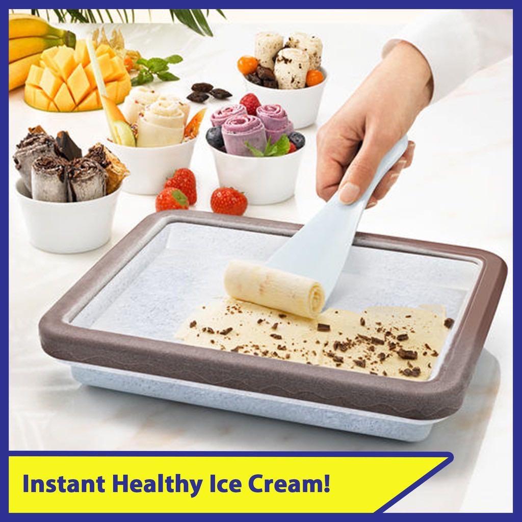 Instant ice 2025 cream maker pan