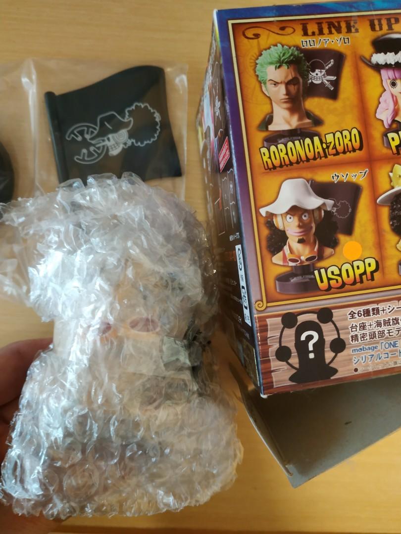 海賊王one Piece Greatdeep Collection 6 頭像半胸像盒蛋連座台海賊旗罕有款最惡之世代二年後烏索普ussorp 1款絕版混入率低一大箱只得2隻非