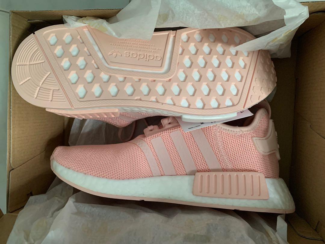 Adidas NMD R1 Icey Pink Cloud White Women s Fashion Footwear