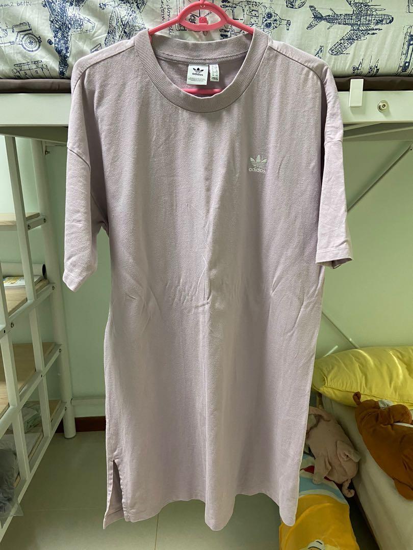 yellow adidas t shirt dress