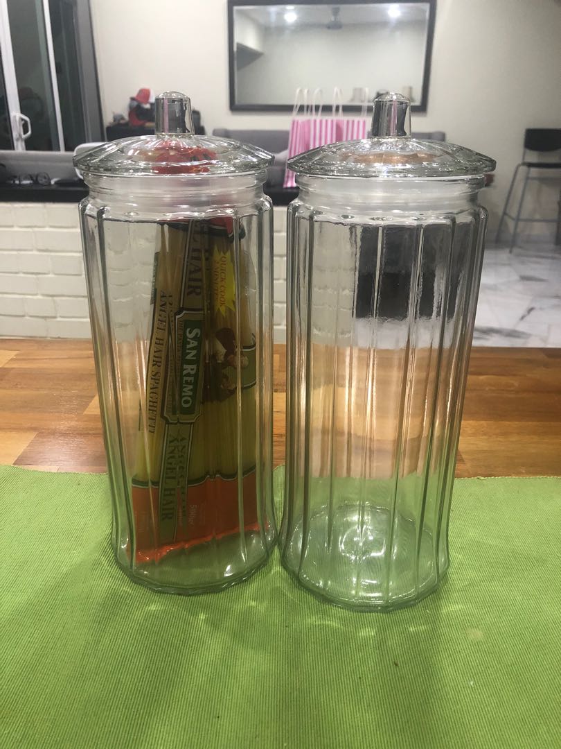 Balang Plastik In English Airtight Storage Plastic Jar Clear 
