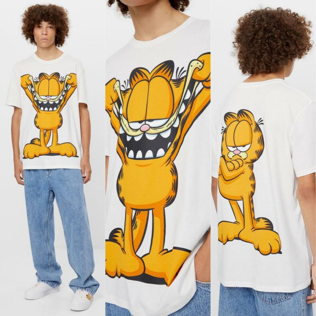 Garfield bershka t deals shirt