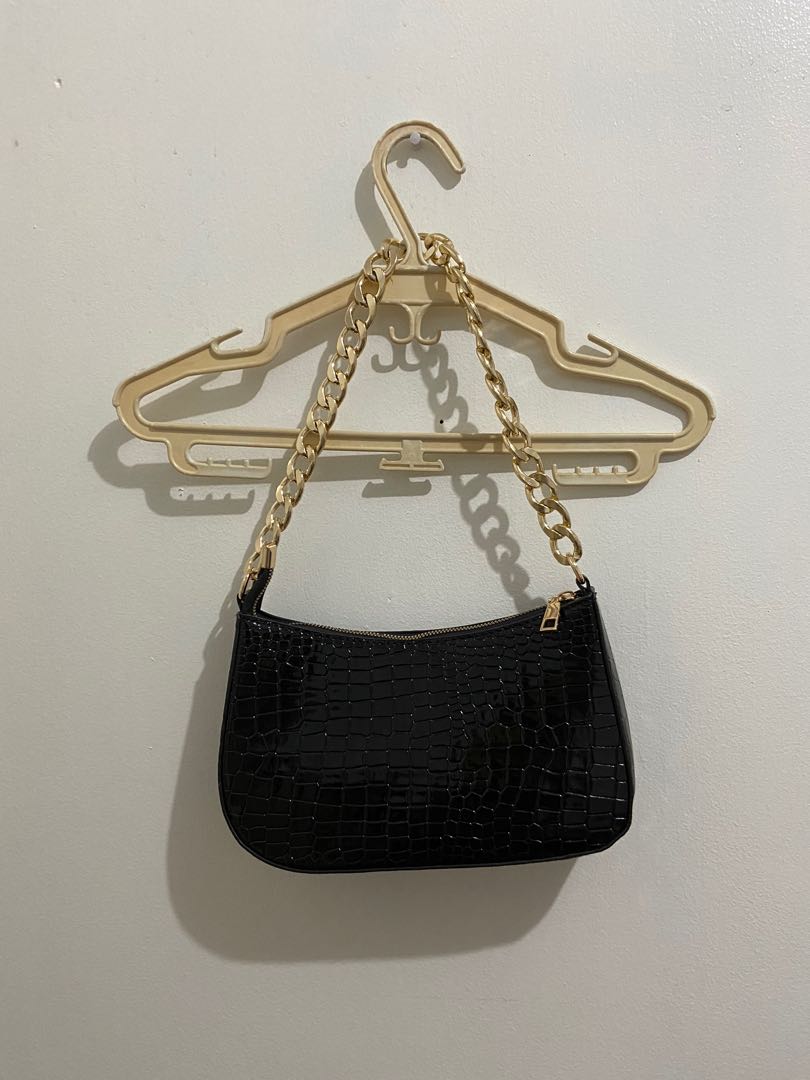 Shein black purse sales