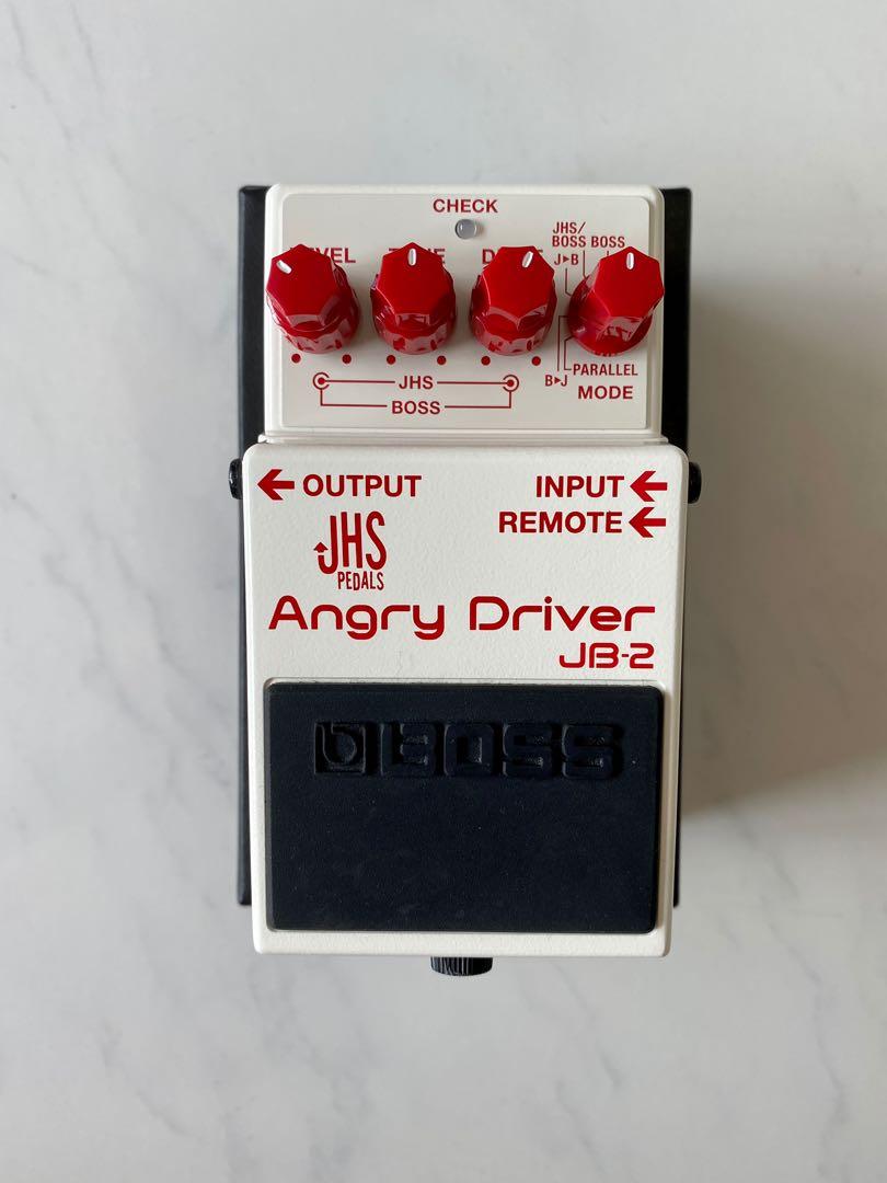 Boss Jhs Jb 2 Angry Driver Overdrive Distortion Guitar Effects Pedal Music Media Music Accessories On Carousell