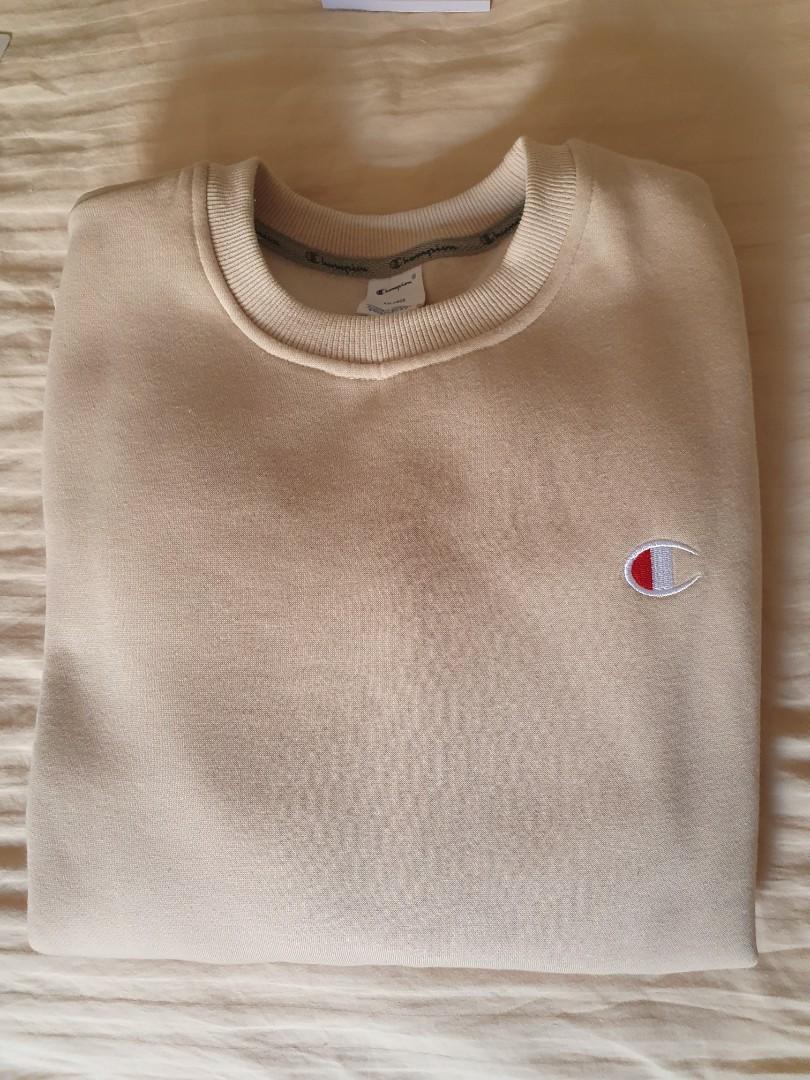 Brand New Champion Sweater in Apricot Beige colour