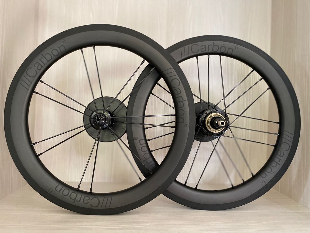 Brompton carbon wheelset 6 hot sale speed