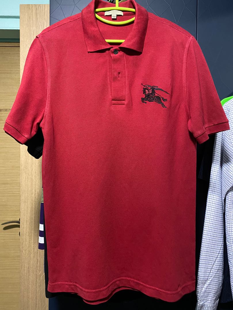 Burberry big logo hot sale