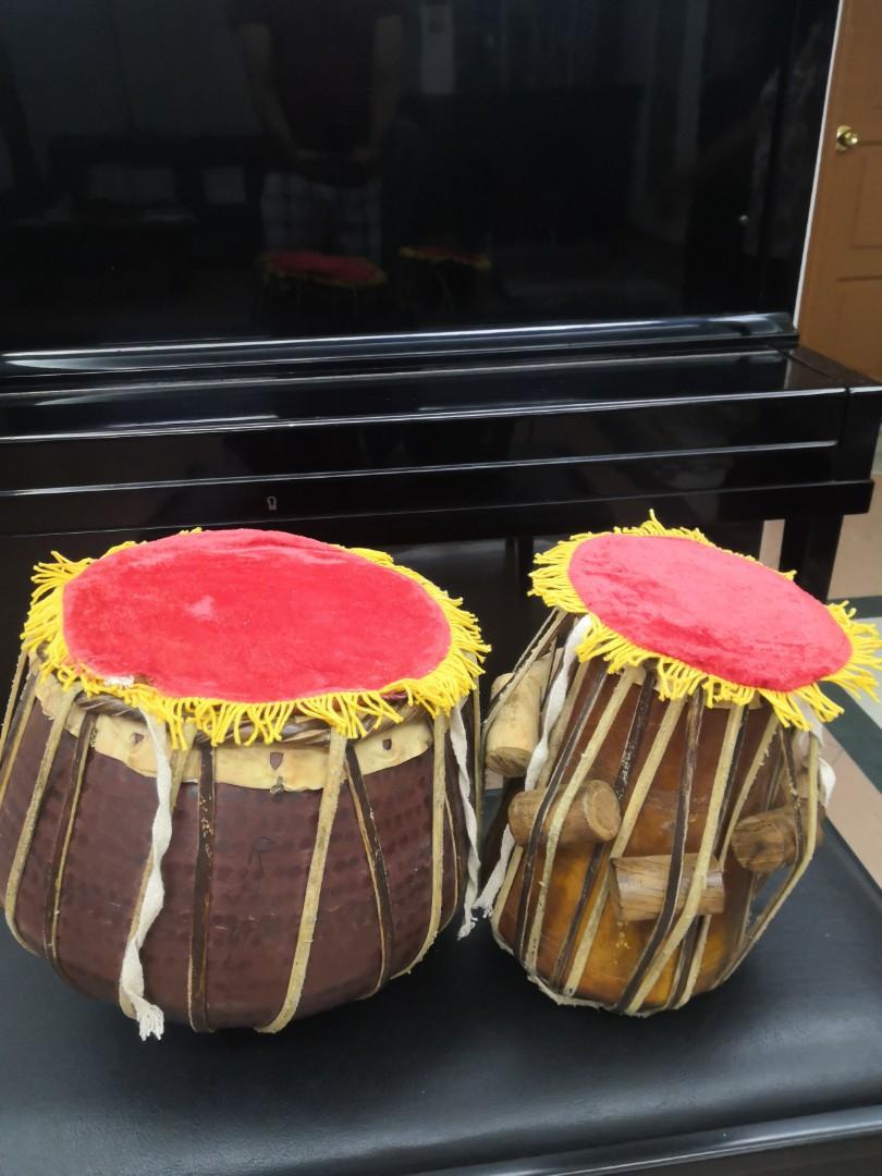 Copper tabla set deals
