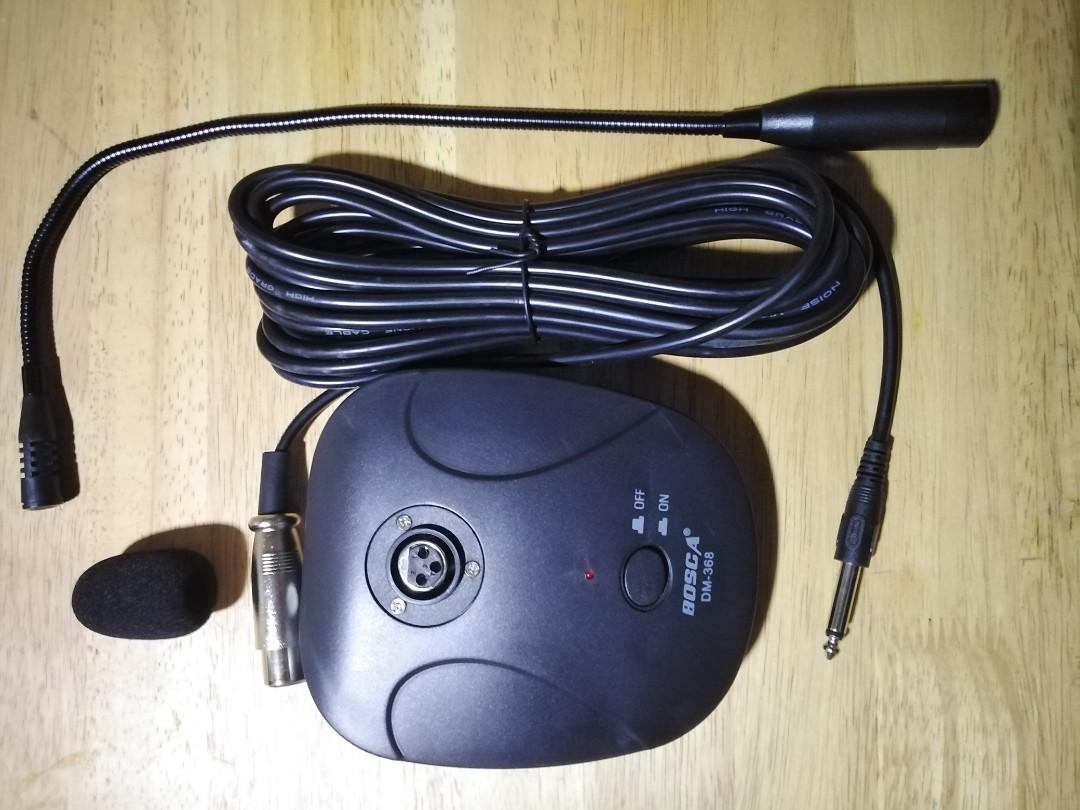Desktop microphone condenser mic podium mic (Category: Microphones) located in Quezon City. Submitted by smithwarren46 (Listing ID 1069164598, Image 3). Description: Brandnew P800 podium mic. Condenser desktop mic. Table top mic. Good calling attention, meeting, vlogging etc. Pick up lagro Q.c or via delivery service rider po. More item for sale.. like or follow my page #BSAonlinestore https://www.facebook.com/BSA-online-store-104063428078639/.
