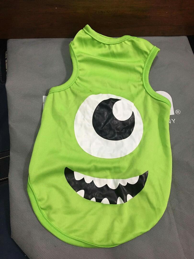 2 set Dog costume monsters inc Dog clothes small medium, Pet Supplies,  Homes & Other Pet Accessories on Carousell
