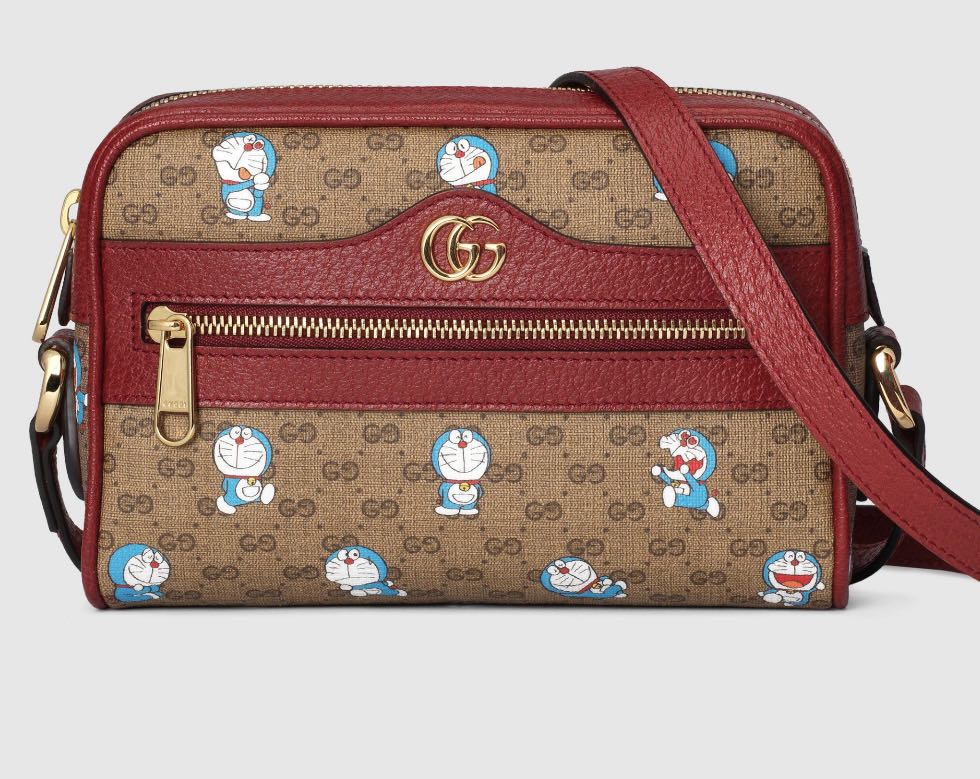 Doraemon x Gucci Mini Bag, Women's Fashion, Bags & Wallets, Purses