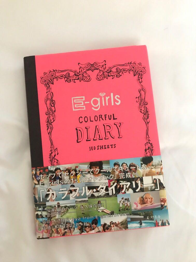 E Girls Colorful Diary 寫真集 日本明星 Carousell