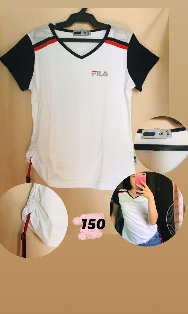 fila ruched top