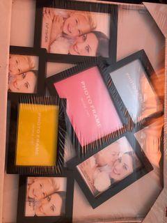 Frame Depot 7 Open Gallery Collage Frame Black