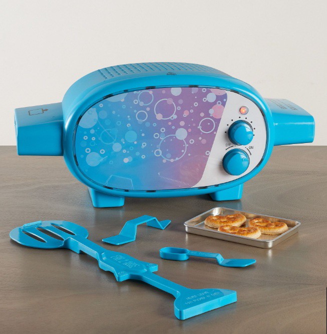 Fun 2 Bake Electric Play Oven with Pan and Accessories, Blue, Unisex