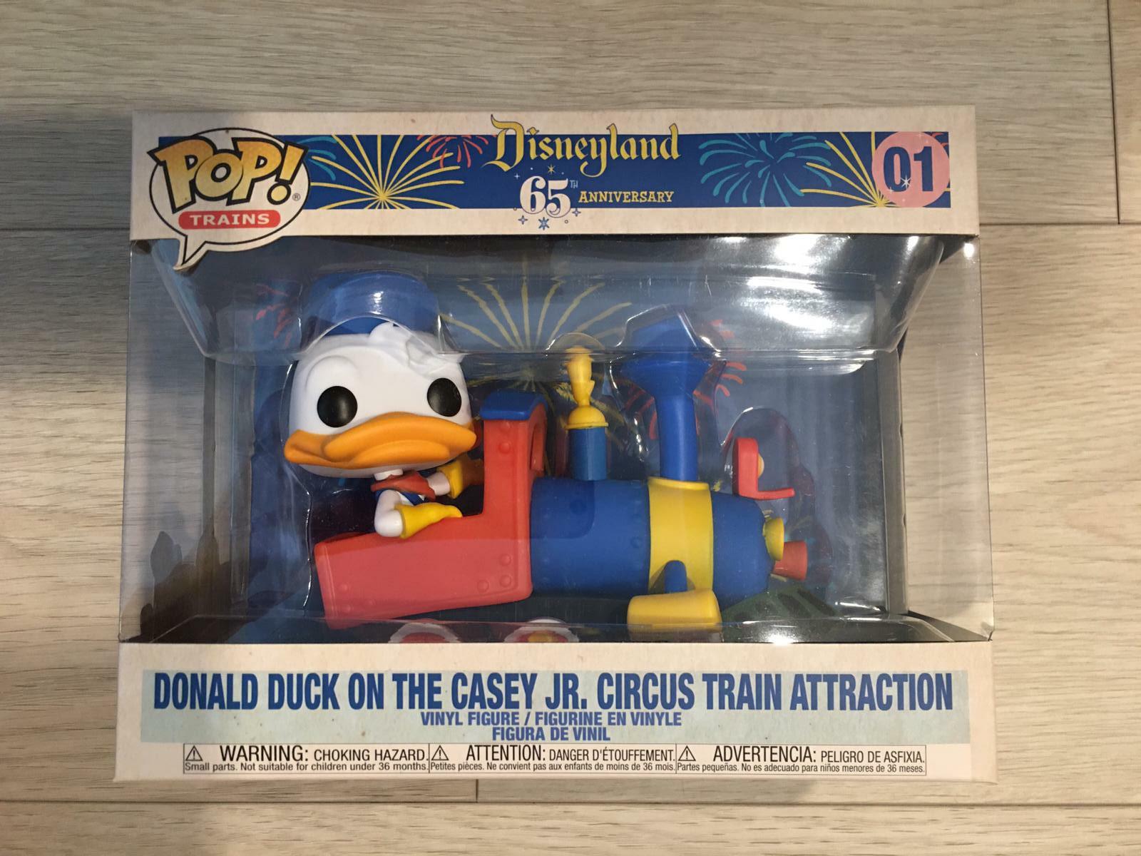 donald duck train funko