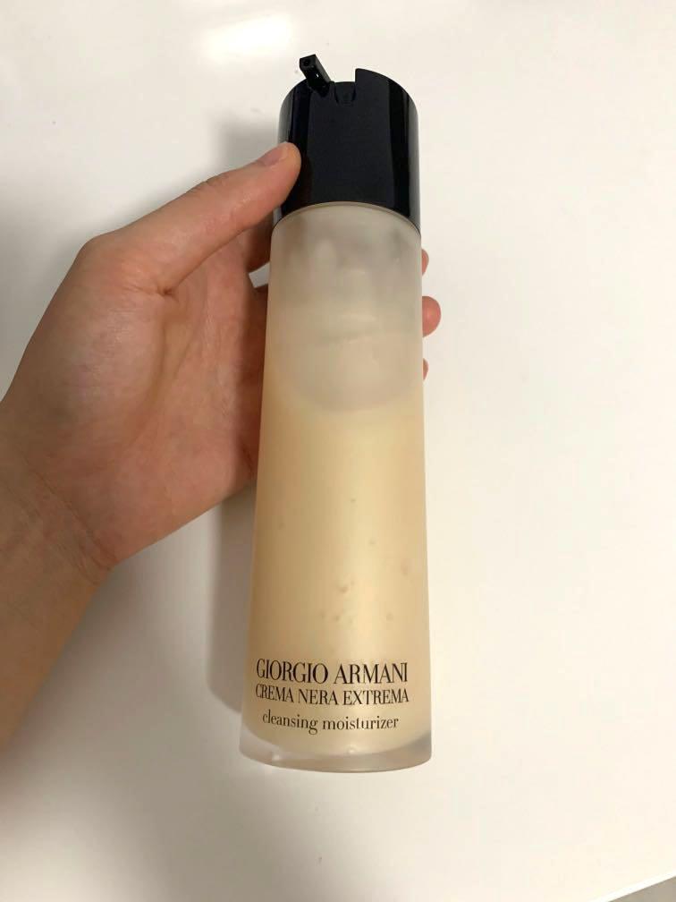 Armani cleansing on sale moisturizer