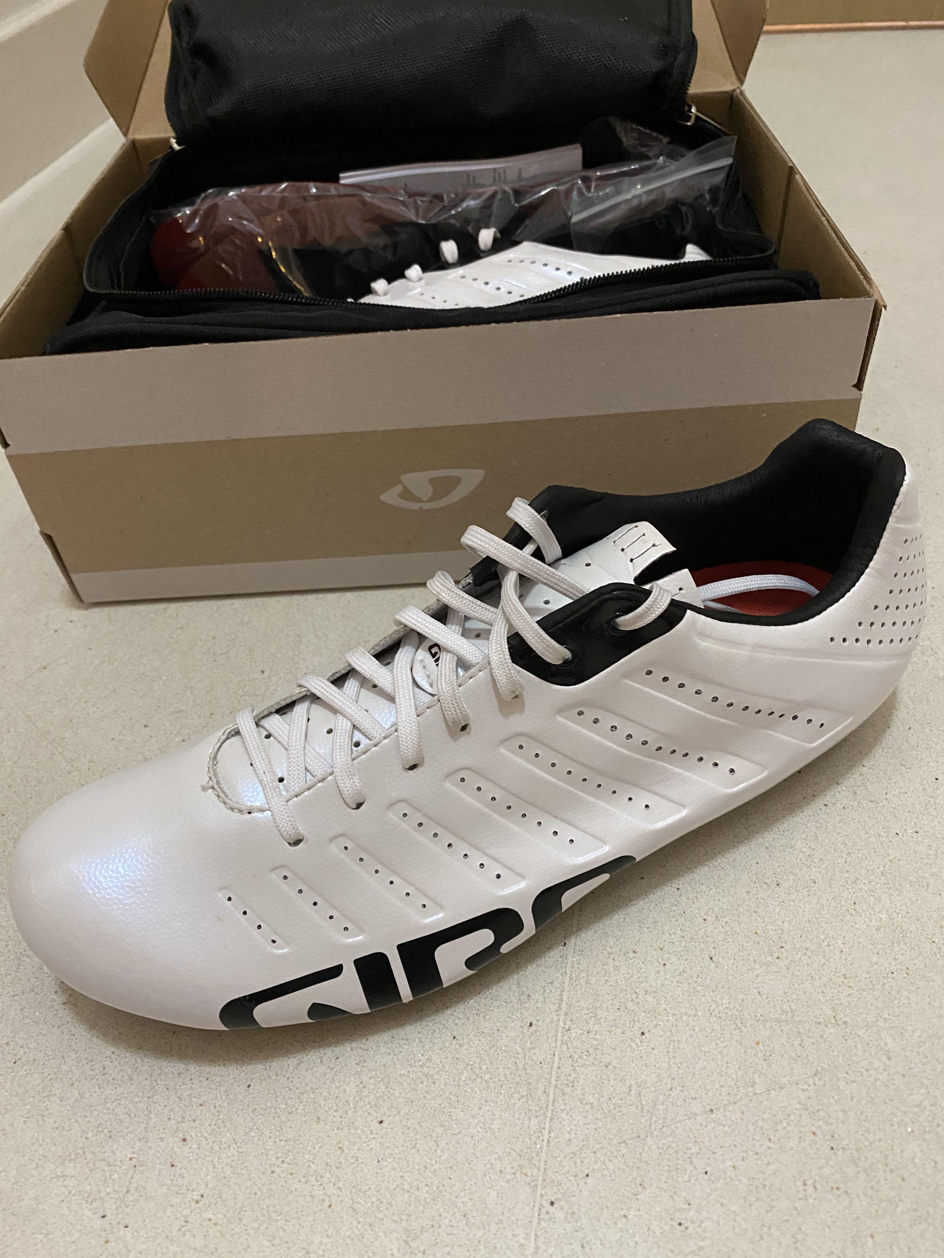 Giro Empire SLX Cycling Shoes White Size 45