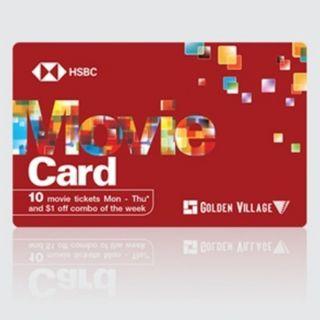 GV movie card Golden Village watch Movie