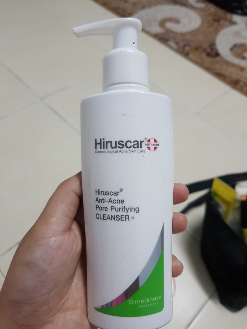 hiruscar cleanser