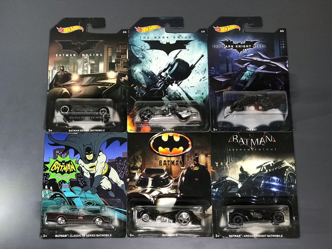 Hot wheels batmobile set hot sale