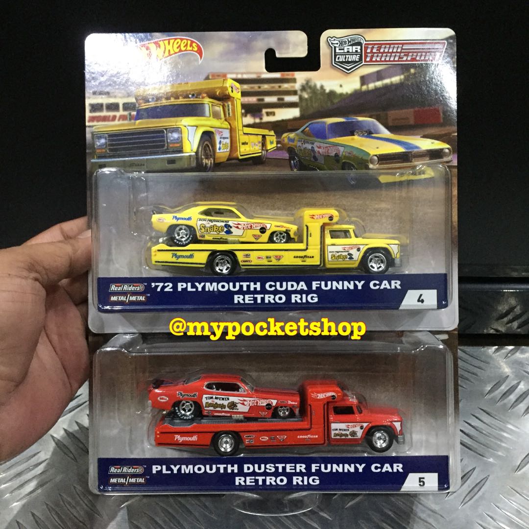 Hot wheels snake store and mongoose haulers 2018