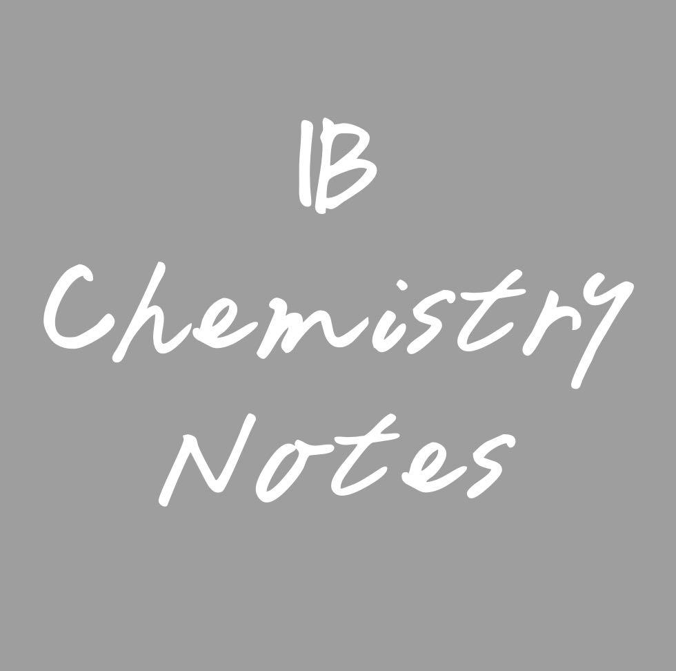  ib chemistry notes hl sl hobbies toys books magazines assessment 