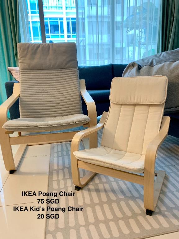 Ikea poang childs chair on sale