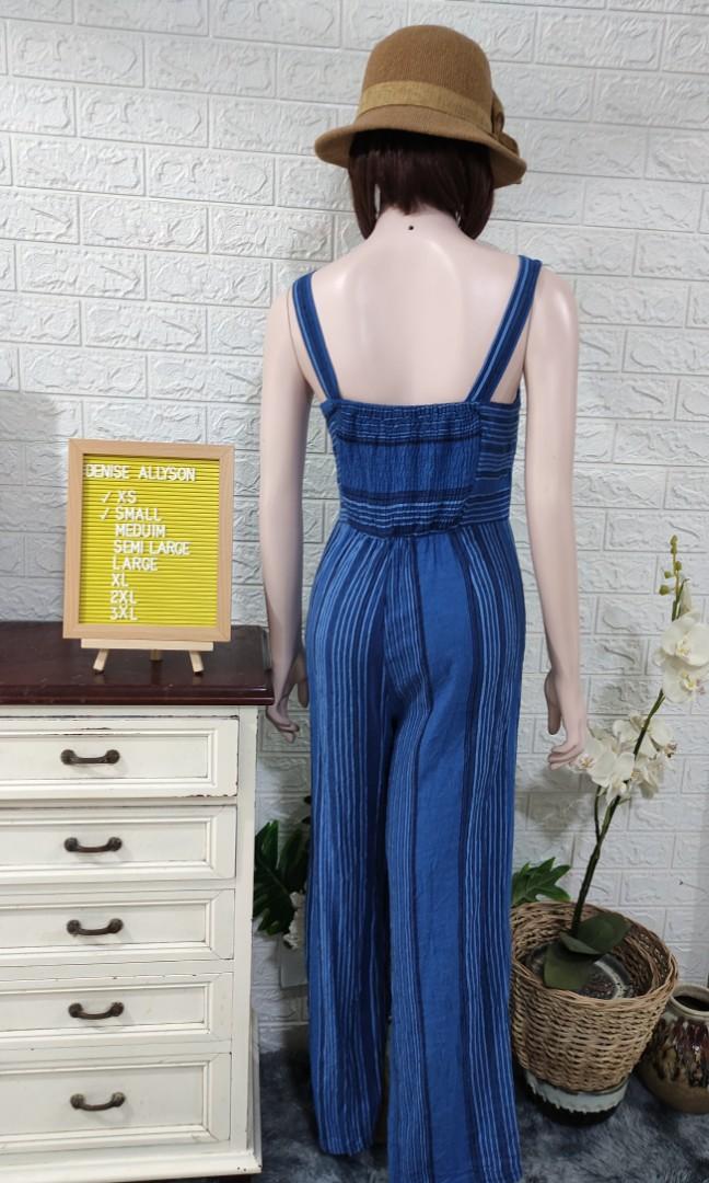 Indigo shop rein jumpsuit