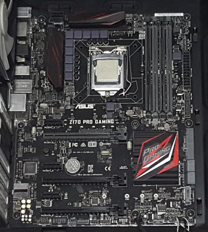 Intel i5 6600k / Asus Z170 Pro Gaming, Computers & Tech, Parts