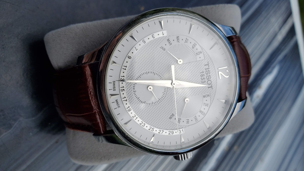 Jam Tissot Tradition Perpetual Calendar Watch Men s Fashion Watches Accessories Watches on Carousell