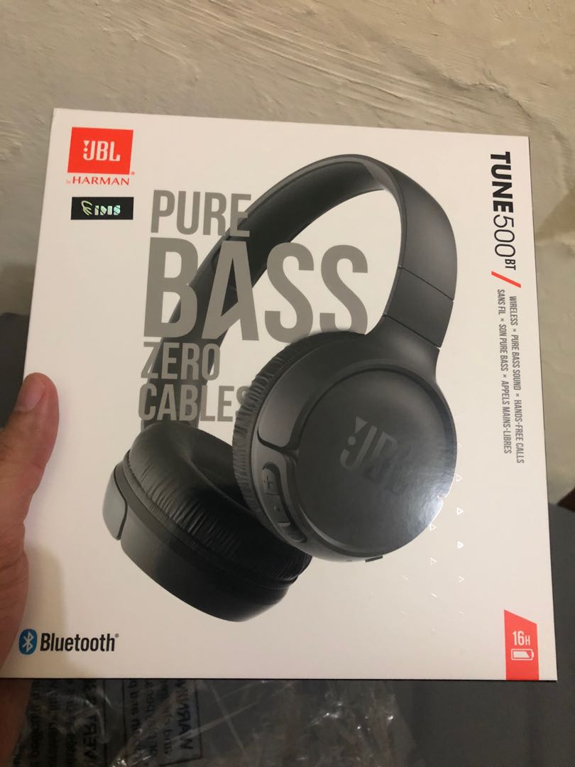 JBL Headphone Tune 500BT by Harman, Elektronik, Audio di Carousell