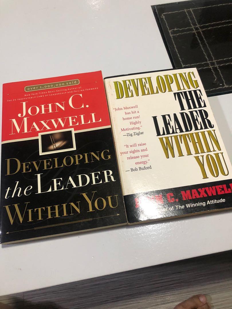 John Maxwell Developing The Leader Within You (Category: Religion Books) located in Manila. Submitted by wena_reyes (Listing ID 1069246495, Image 2). Description: 1 book left.
