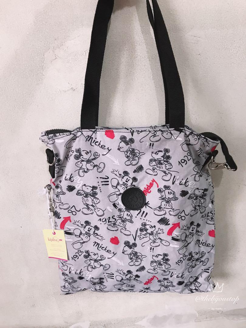 Bolsas kipling cheap mickey mouse clon